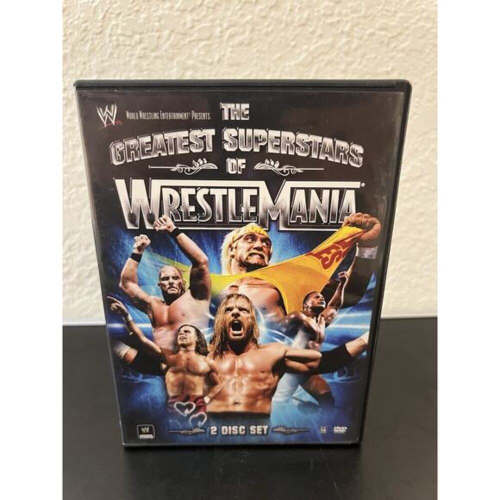 The Greatest Superstars of WrestleMania DVD Used WWE Wrestling Compilation